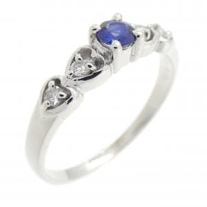 PT900 サファイヤ リング 0.15CT