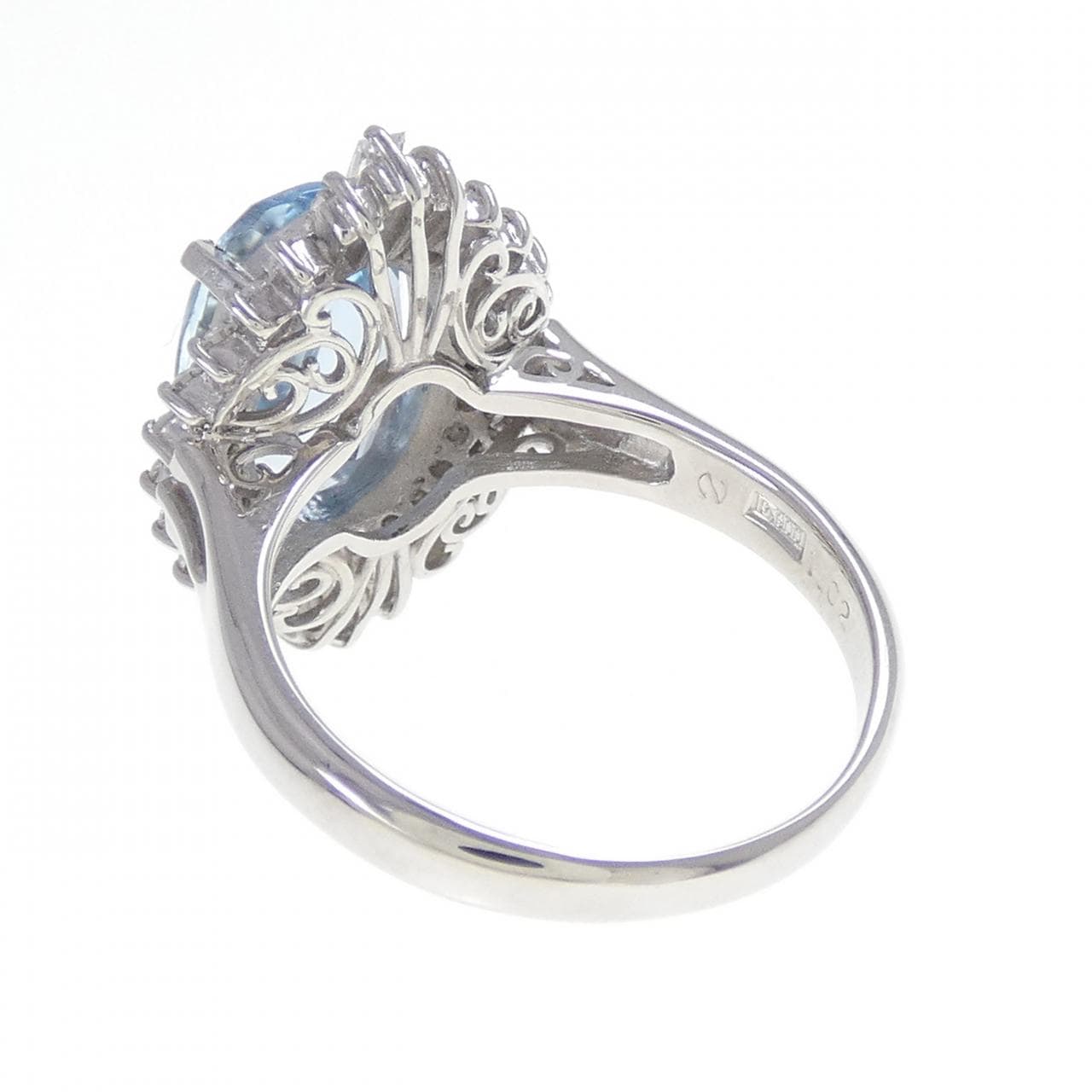 PT900 アクアマリン リング 4.238CT
