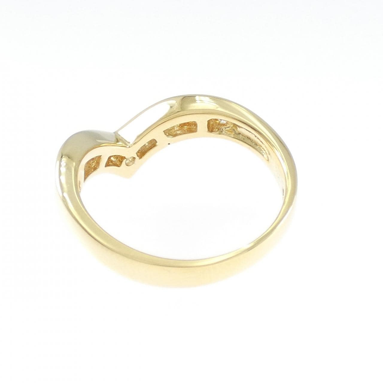 750YG ダイヤモンド リング