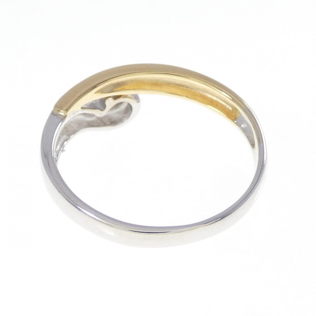 K18WG/K18YG ダイヤモンド リング 0.12CT