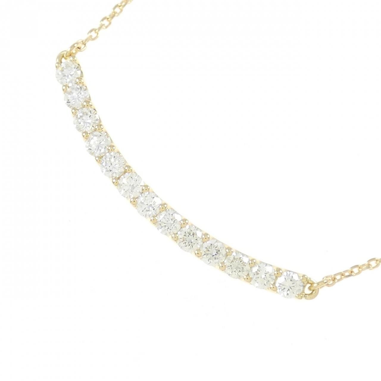 【新品】K18YG ダイヤモンド ネックレス 0.500CT