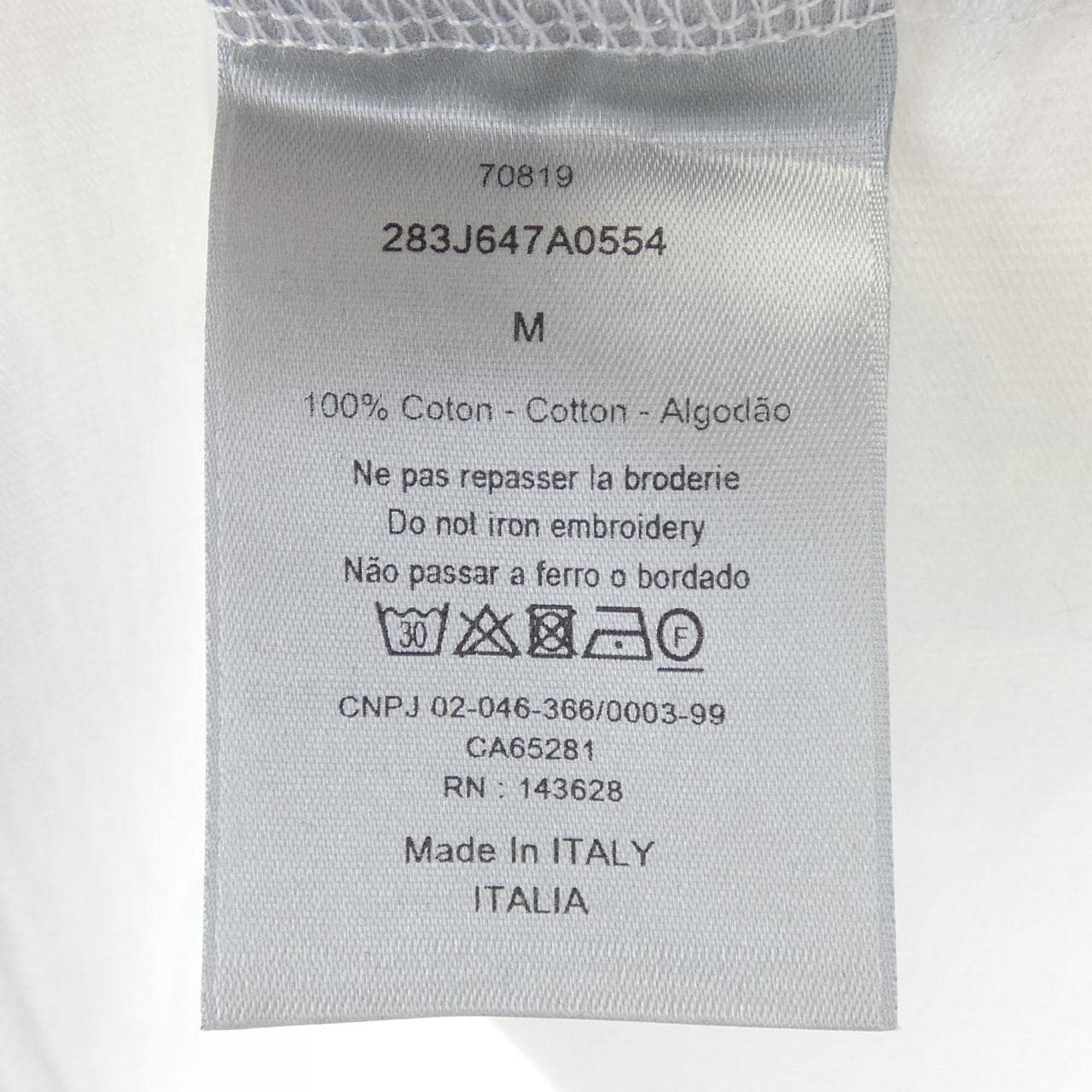 ディオール DIOR CACTUS JACK TRAVIS SCOTT 283J647A0554 Tシャツ