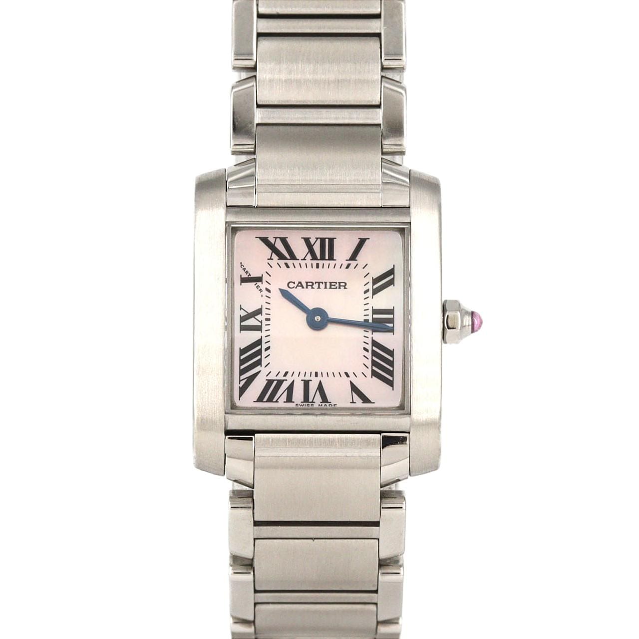 カルティエ タンクフランセーズSM W51028Q3 SS クォーツ