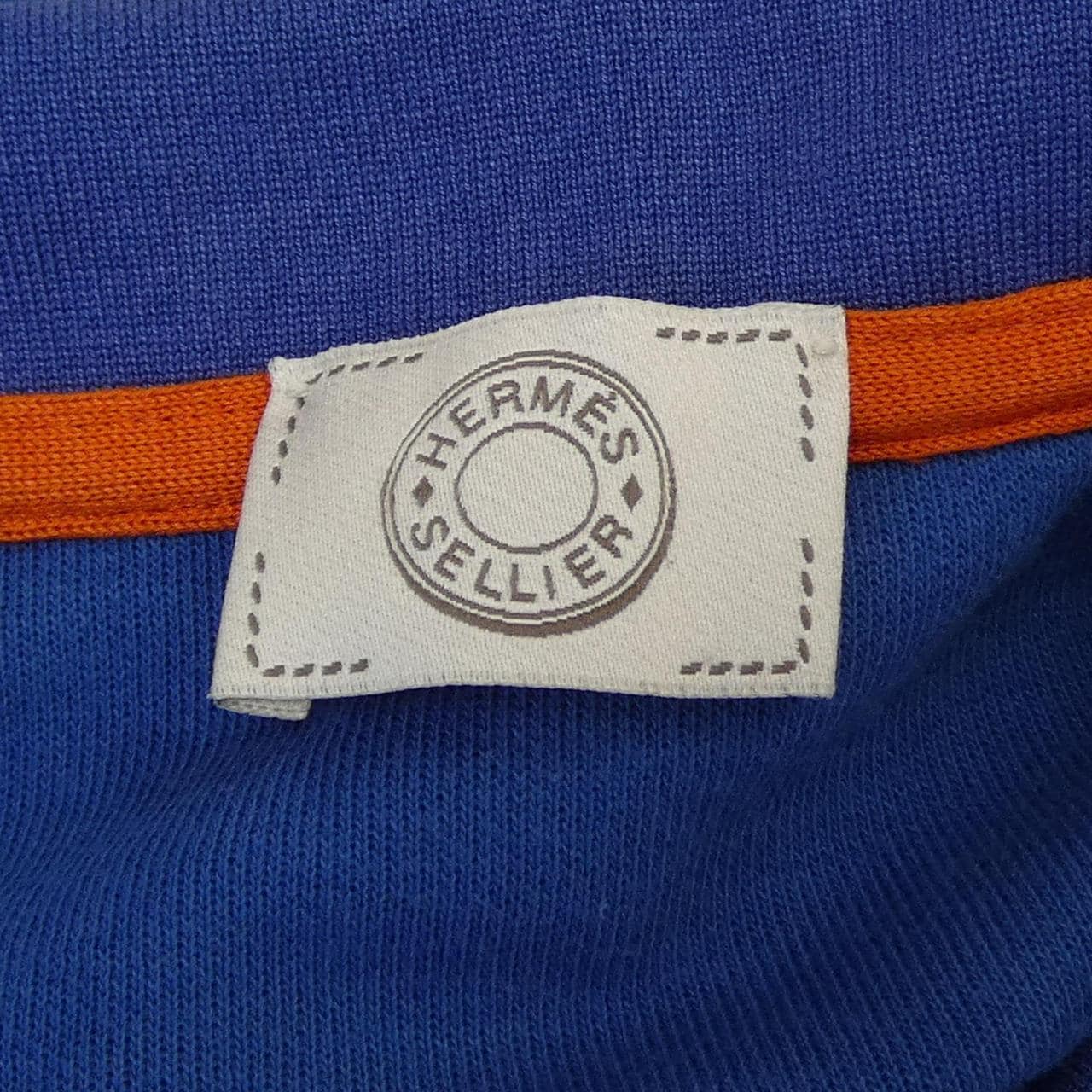 エルメス HERMES クルードセル SELLIER H800271E ドゥブル･ジュー ポロシャツ