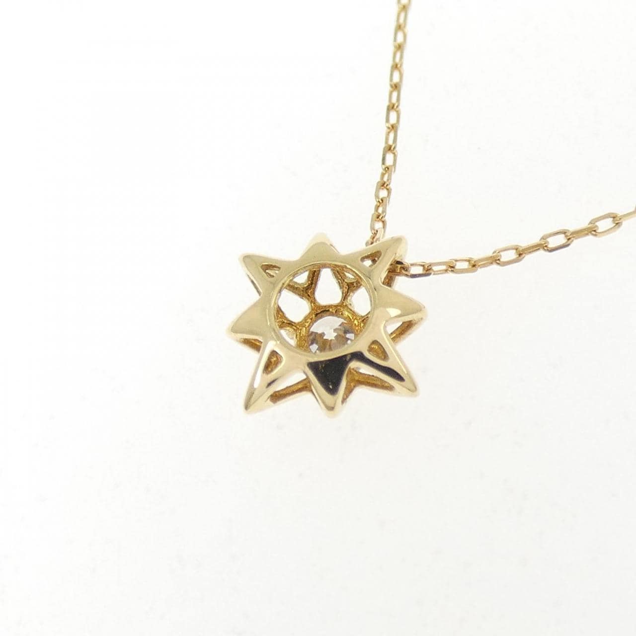 アーカー プチクレトワール ダイヤモンド ネックレス 0.05CT