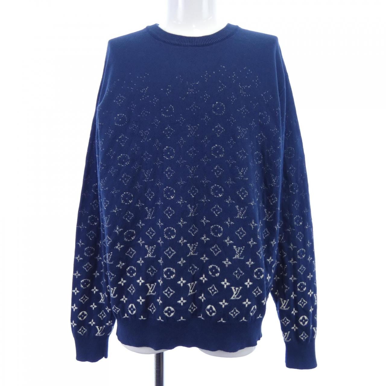 LOUIS VUITTON Vuitton LVSE Monogram Degradé Crew Neck Knit (HKN44WUSO)