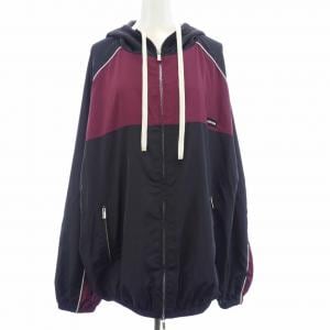 ミュウミュウ MIU MIU テクニカルシルクジップブルゾンジャケット ML1220 SOOO 163P ブルゾン