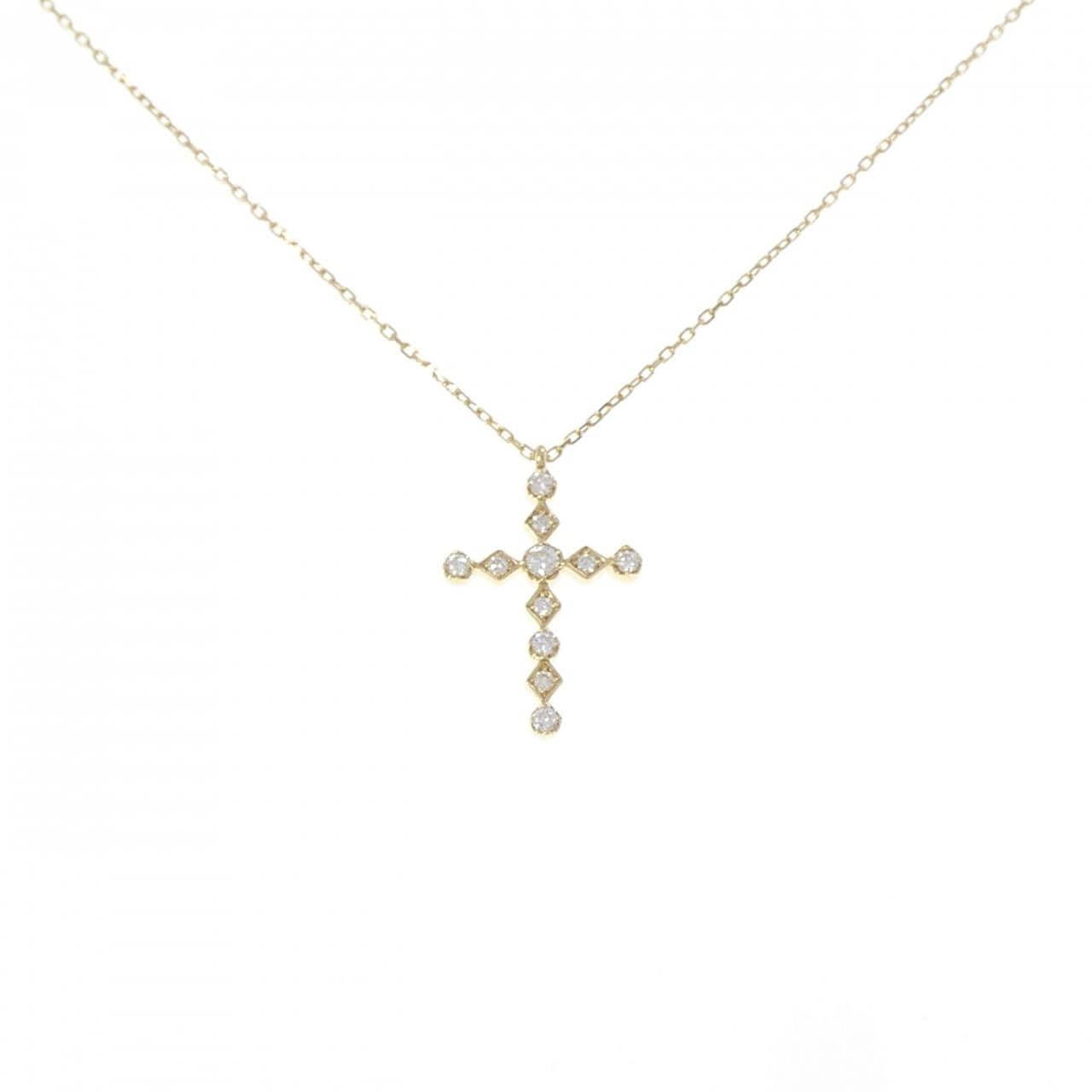 アーカー ビリーブクロス ネックレス 0.09CT