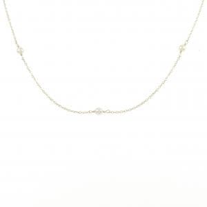 K18YG Akoya pearl necklace