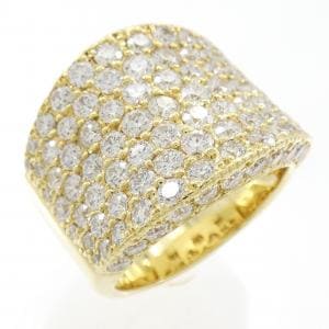 K18YG ダイヤモンド リング 3.33CT