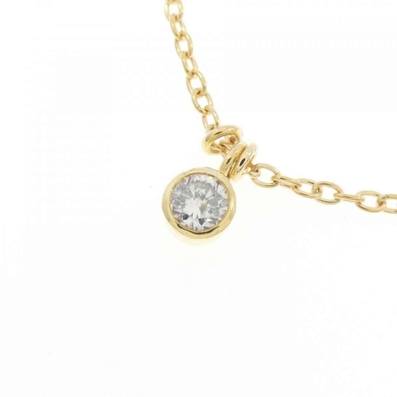 K18YG ダイヤモンド ネックレス 0.50CT