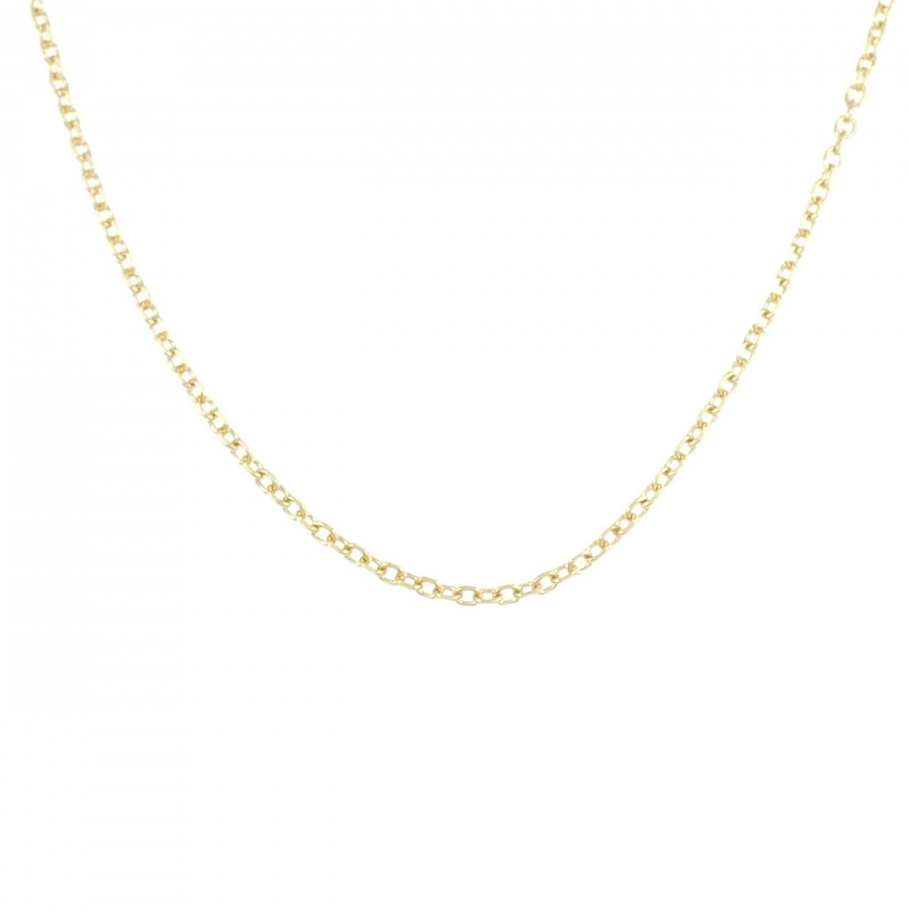K18YG chain necklace