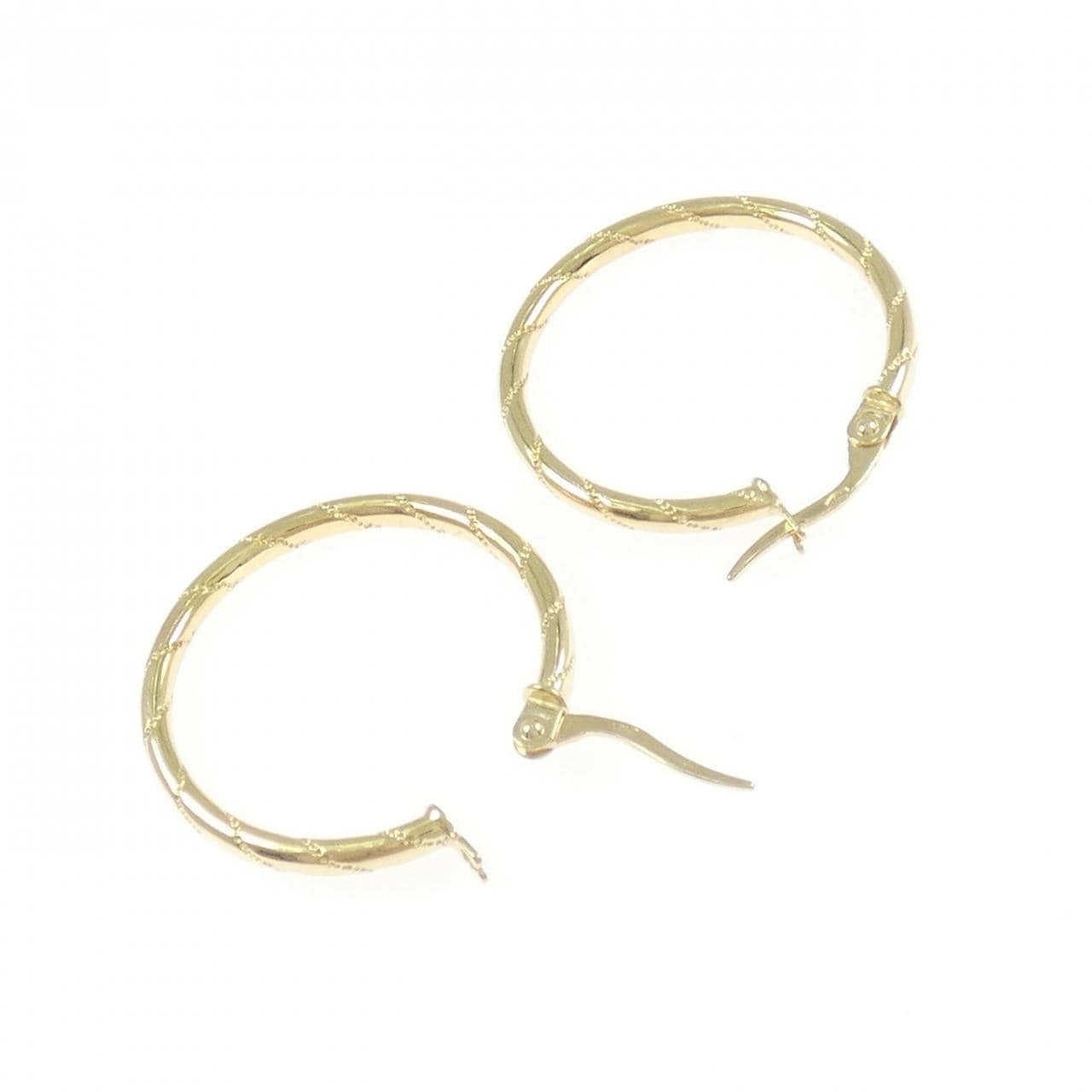 【新品】750YG フープ ピアス