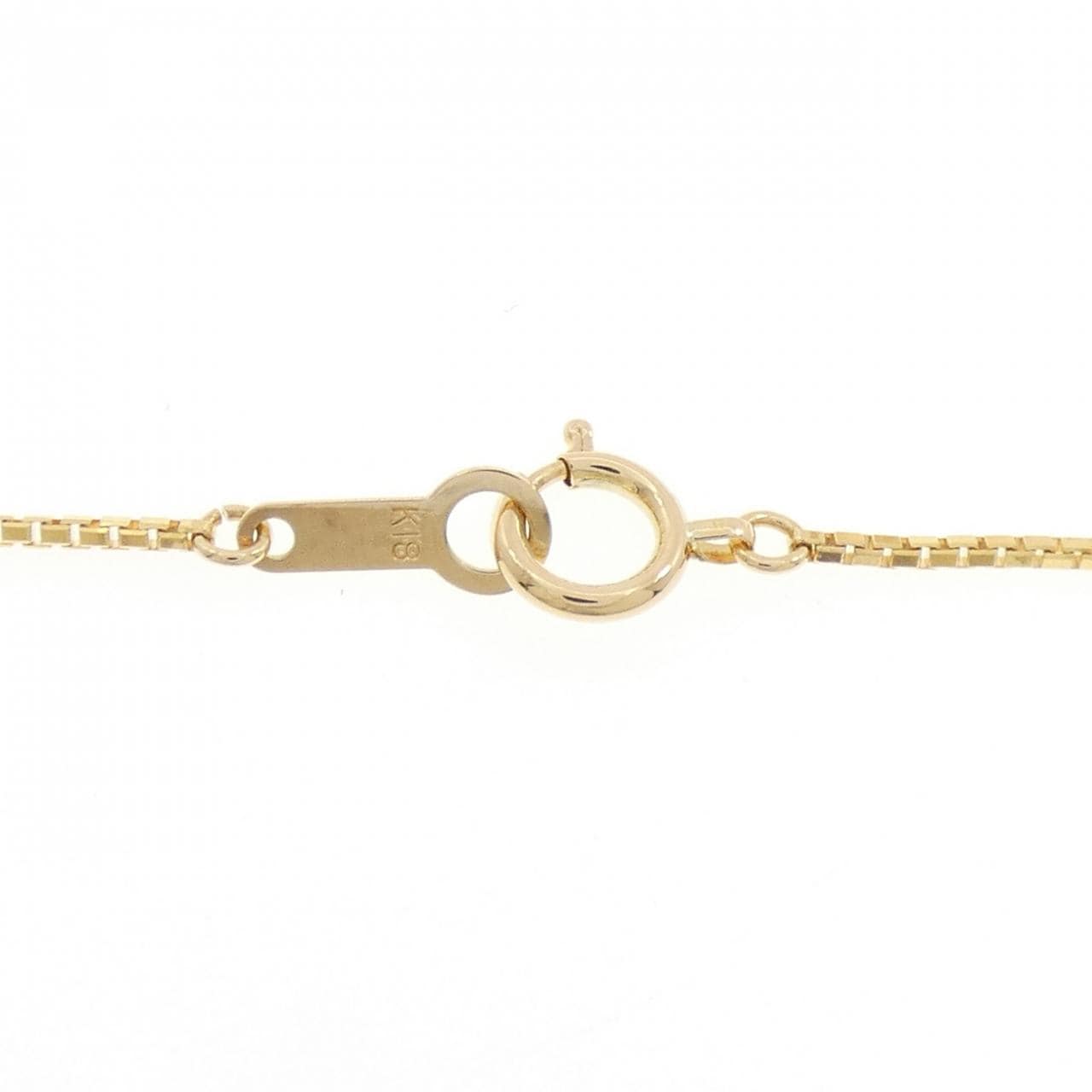 K18YG 白蝶パール ネックレス 12.3mm