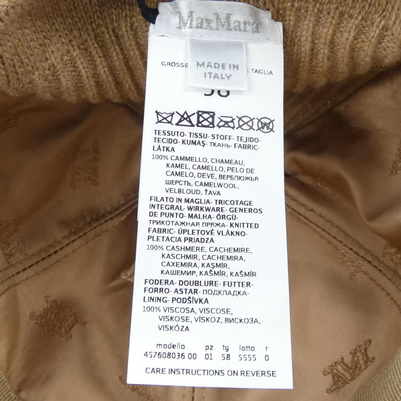 マックスマーラ Max Mara 457608036 00 キャップ