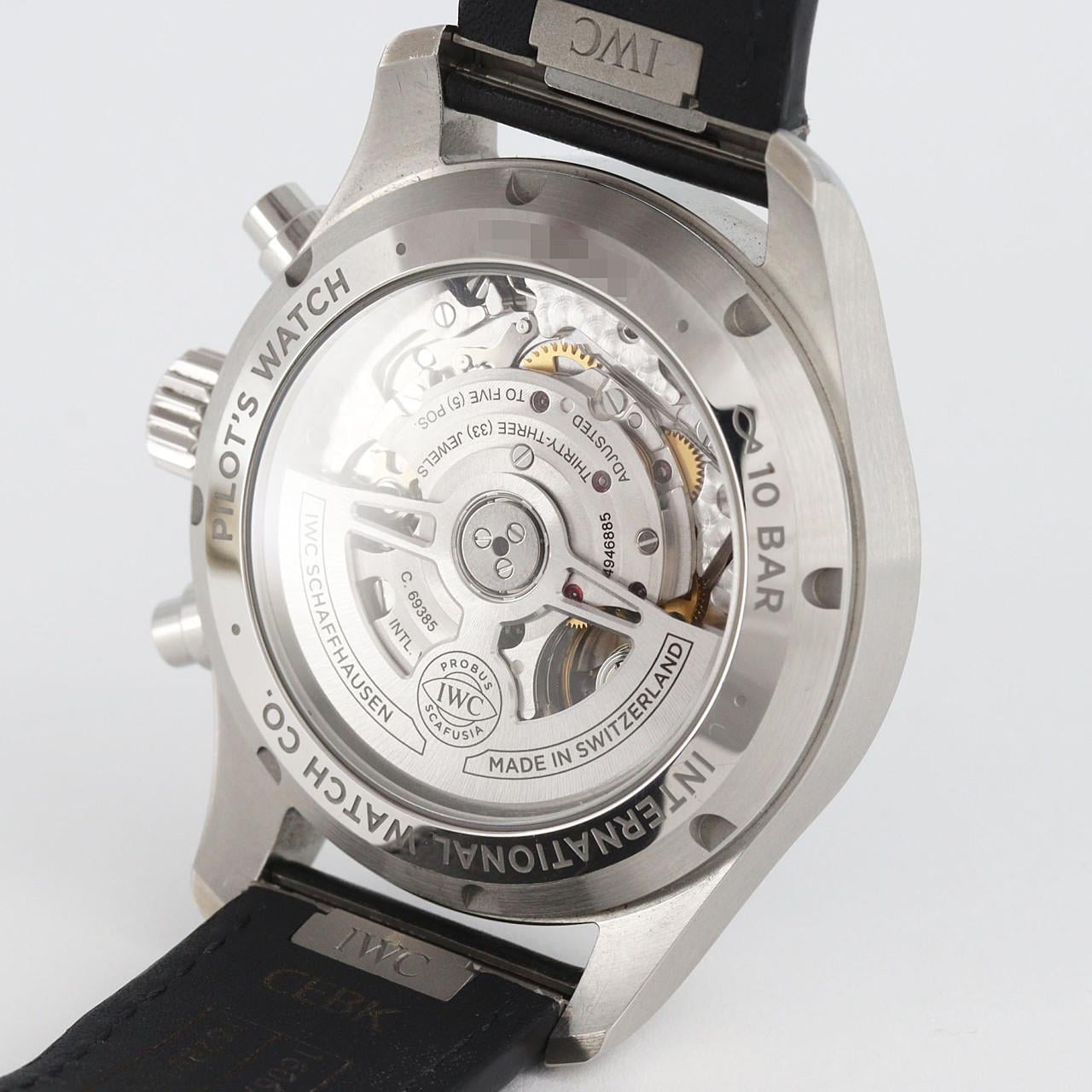 IWC パイロットウォッチクロノグラフ41 IW388101 SS 自動巻