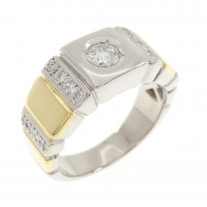PT900/K18YG ダイヤモンド リング