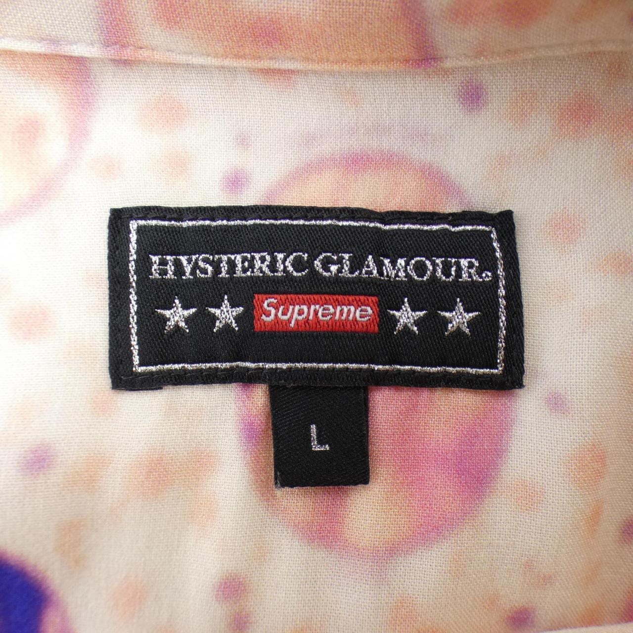 シュプリーム SUPREME HYSTERIC GLAMOUR S／Sシャツ