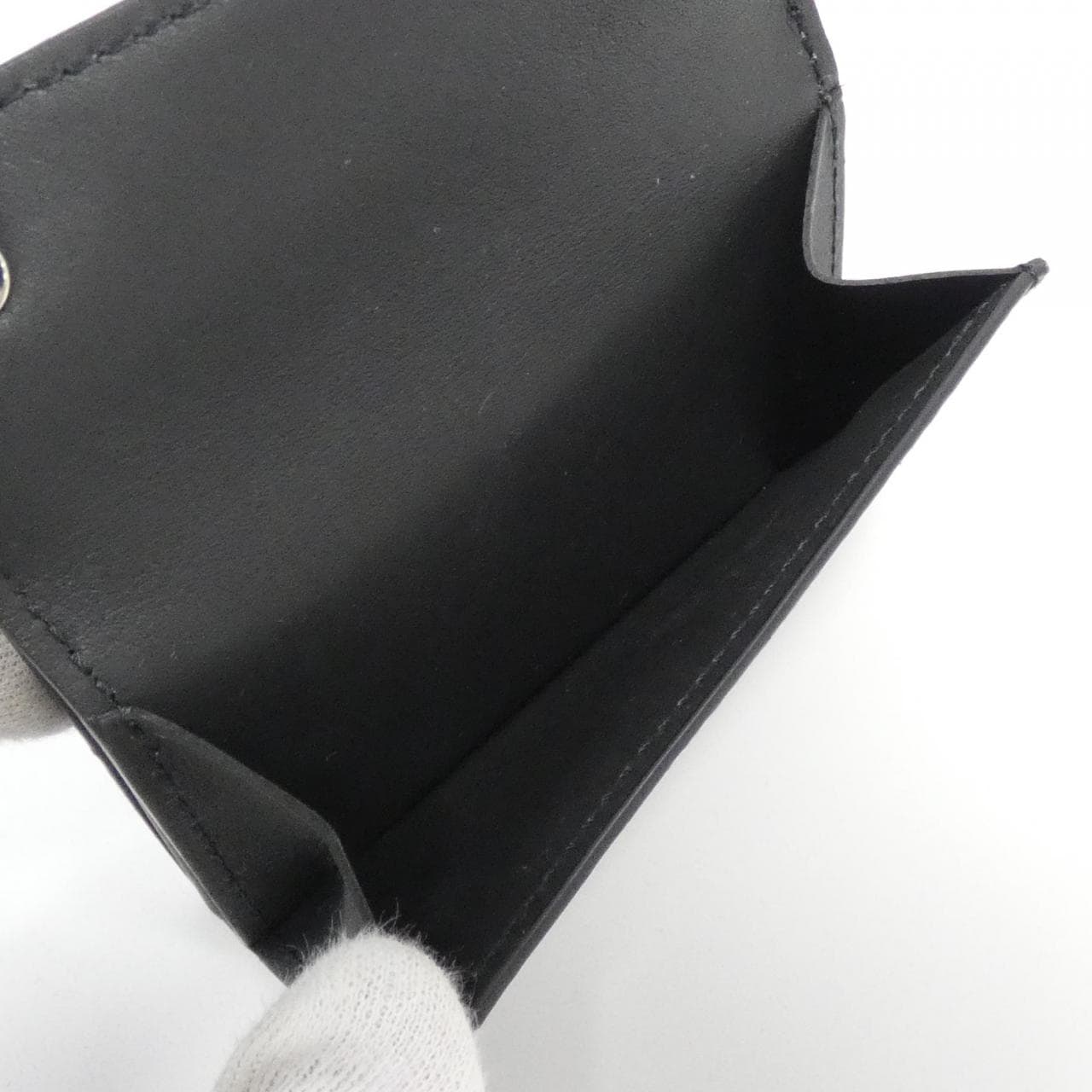 LOUIS VUITTON Monogram Eclipse Reverse短款皮夾 M45417 皮夾