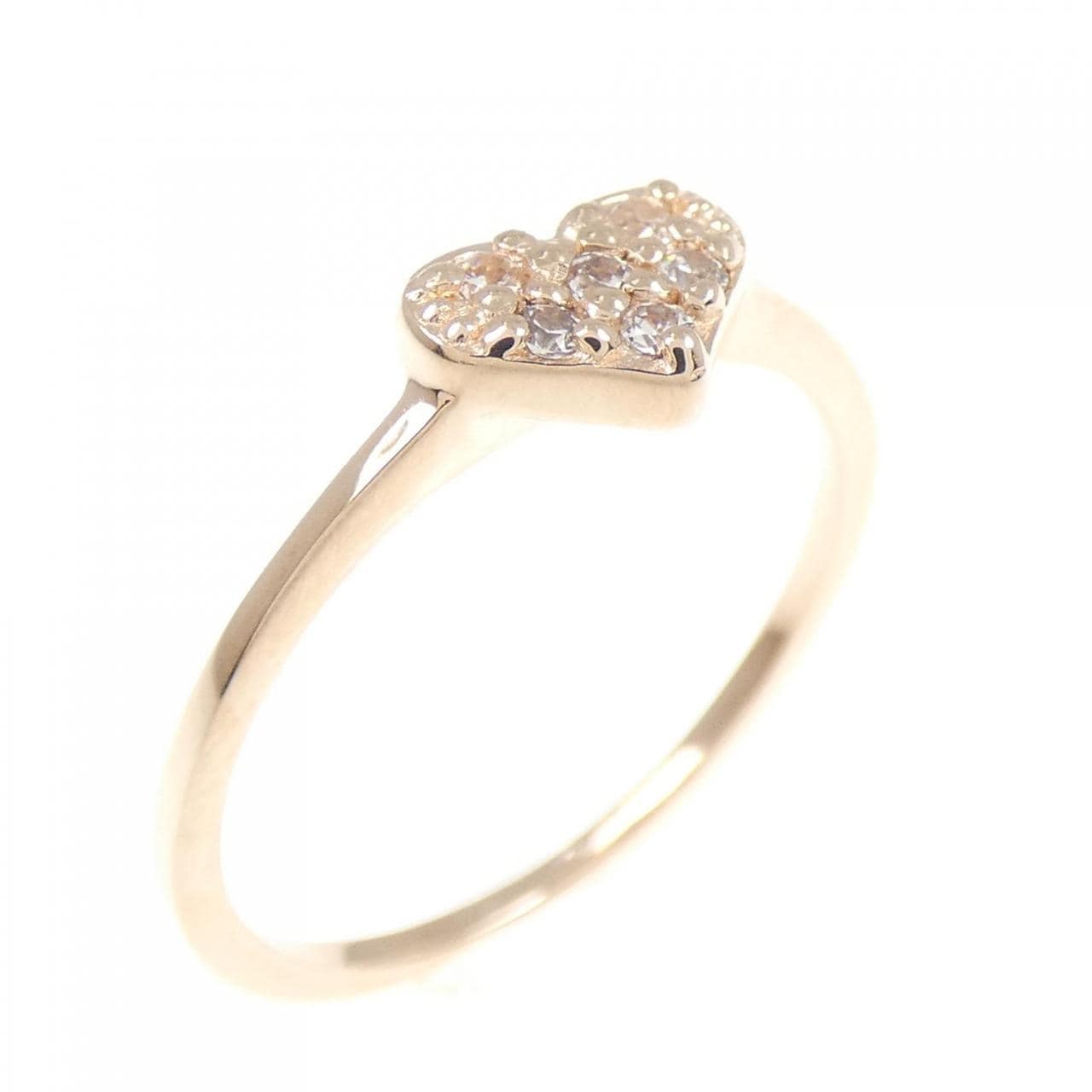 エテ ハート キュービックジルコニア リング