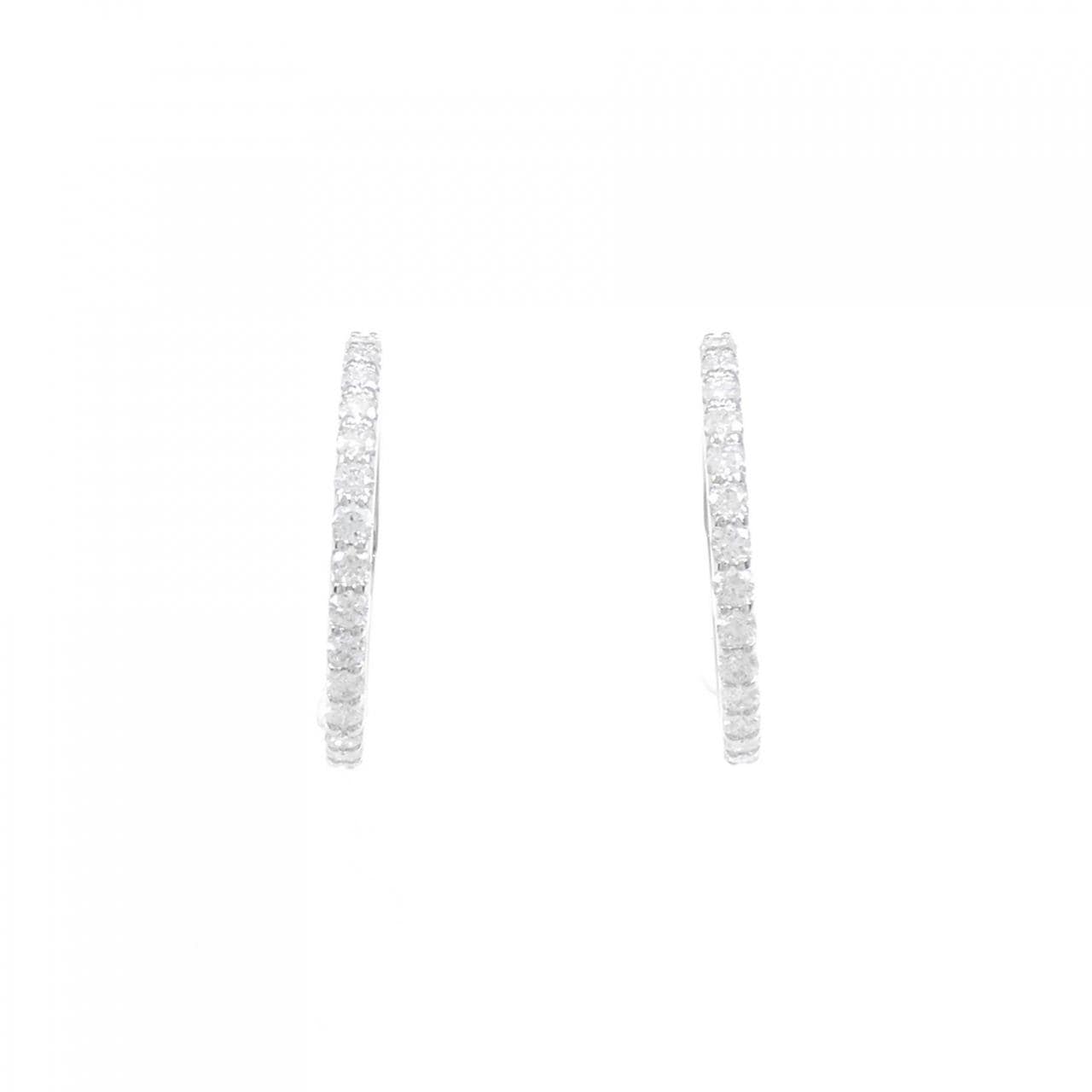 [BRAND NEW] PT Diamond earrings 0.803CT