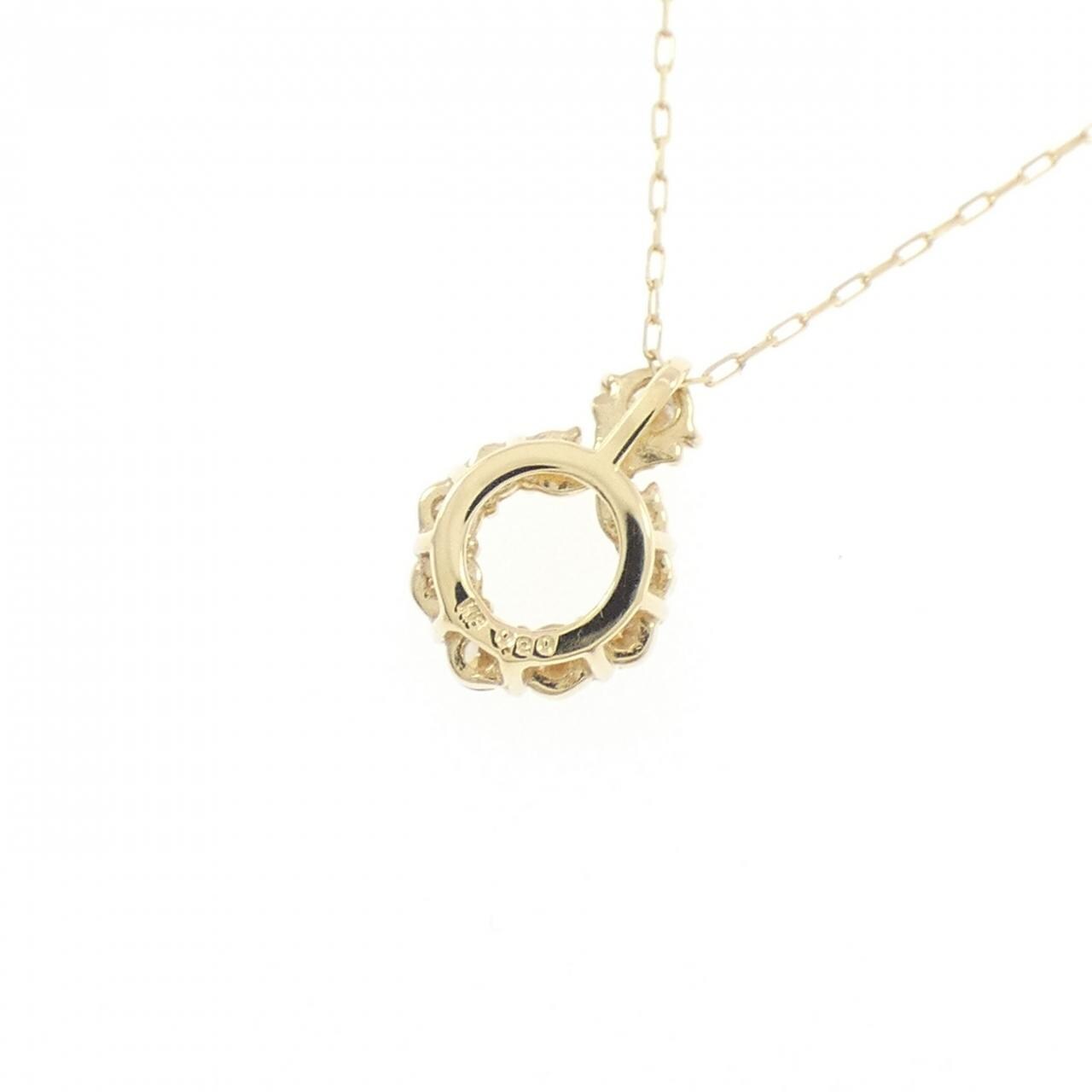 【新品】K18YG ダイヤモンド ネックレス 0.20CT