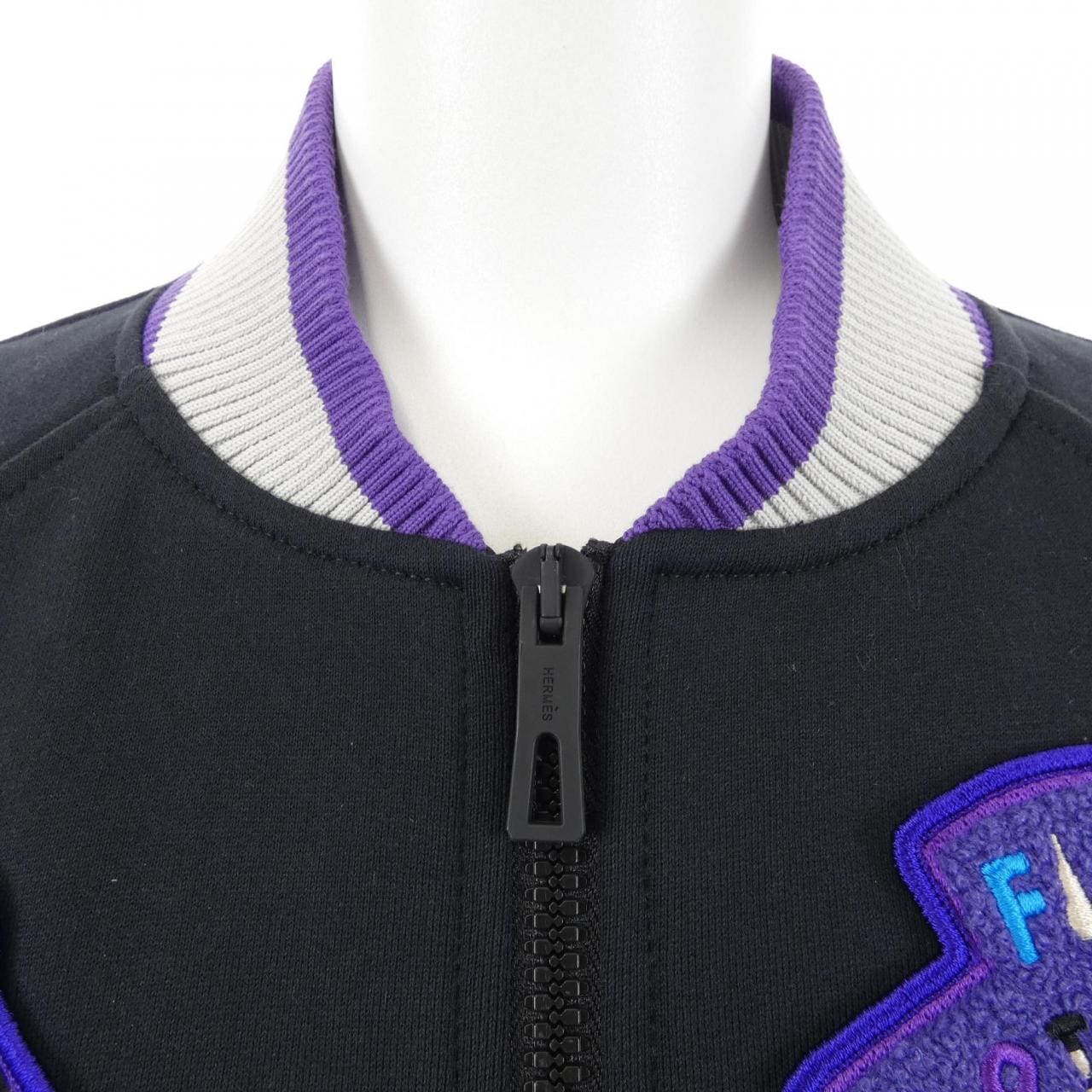 エルメス HERMES FIGURE ARTISTIQUE VARSITY EMBROIDE 3H4208DD ブルゾン