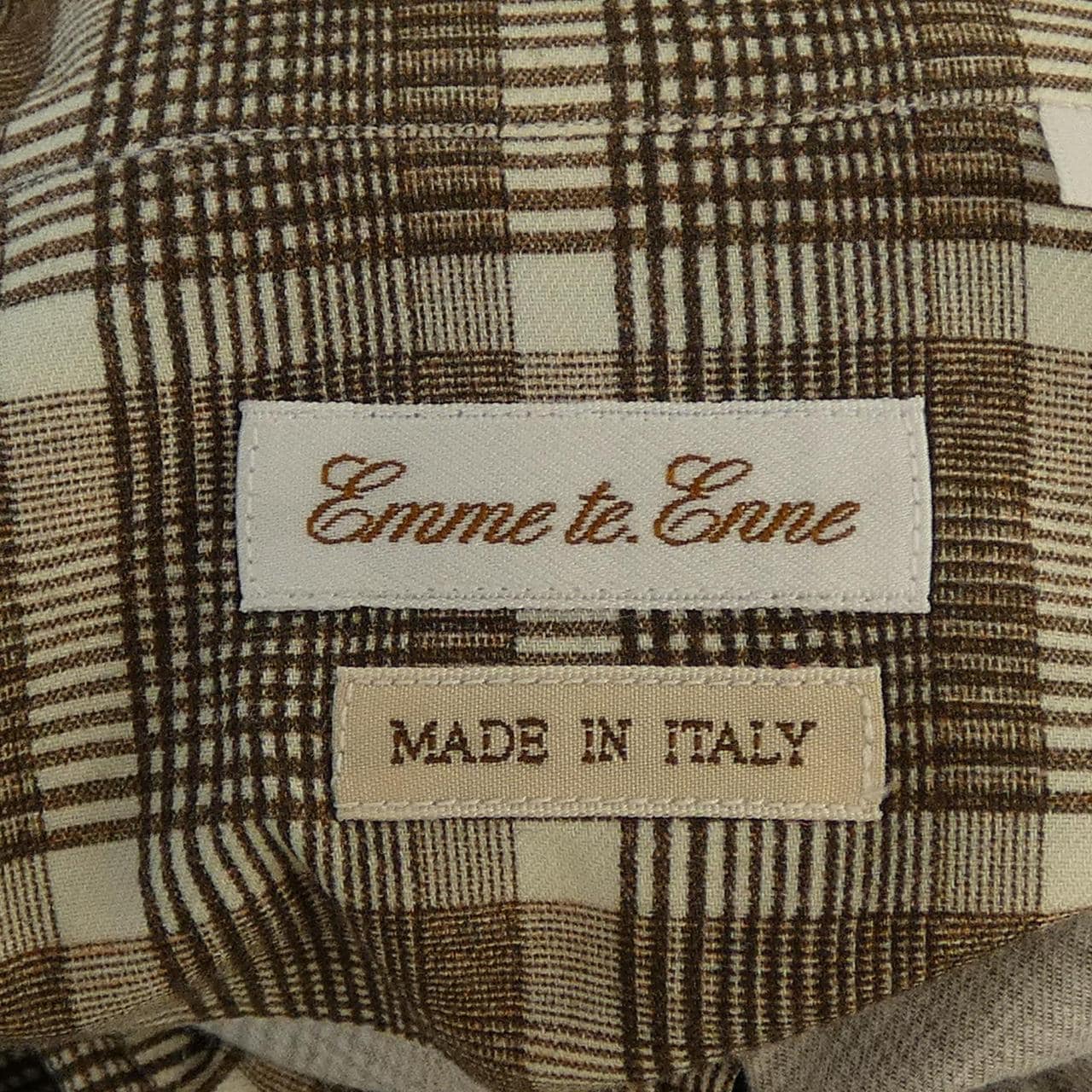 エンメテエンネ EMME TE ENNE シャツ