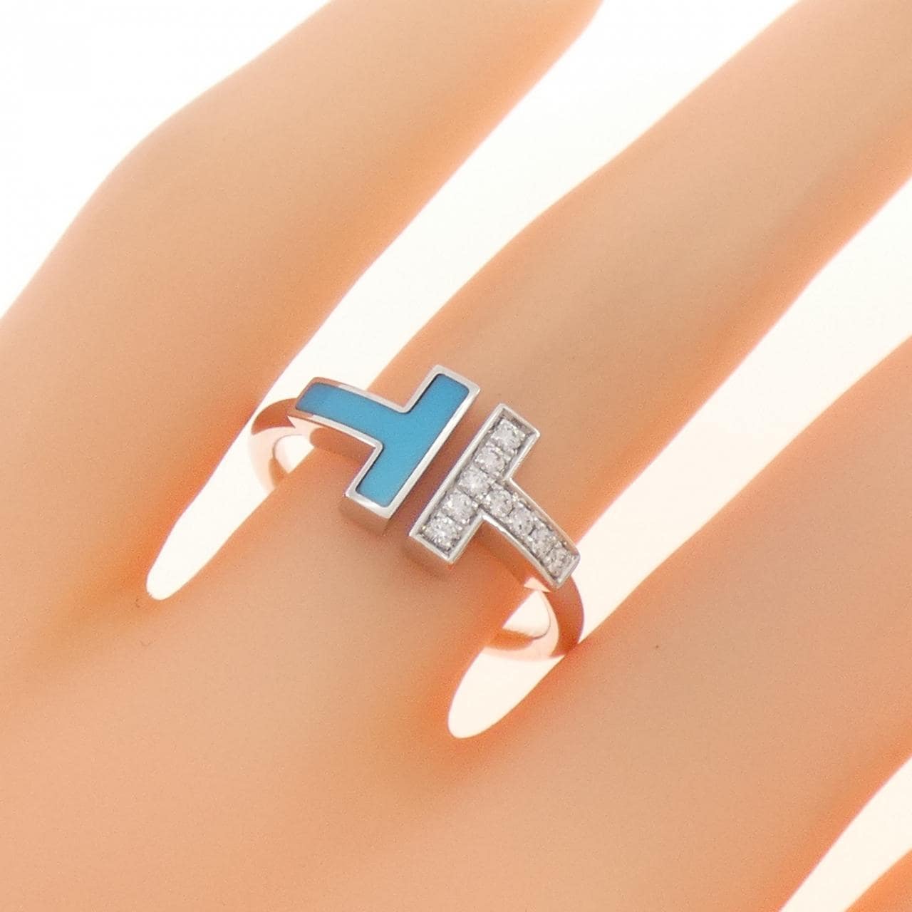 ティファニー Tワイヤー リング