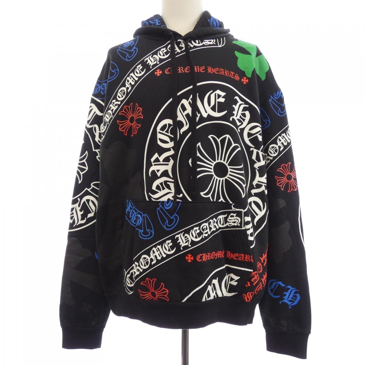 クロムハーツ CHROME HEARTS STENCIL HOODIE 408152701******A07 パーカー