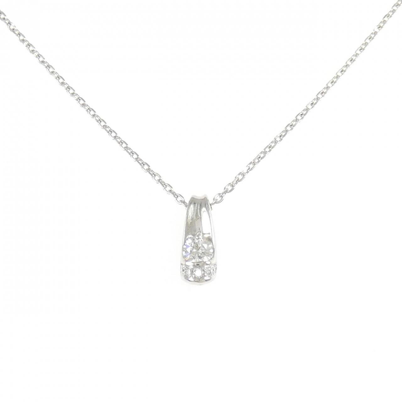 PT850 ダイヤモンド ネックレス 0.21CT