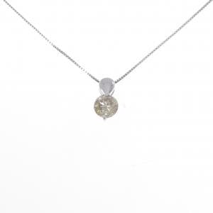 K18WG ダイヤモンド ネックレス 0.70CT