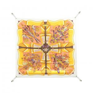 エルメス BOUQUEY SELLIER カレ スカーフ
