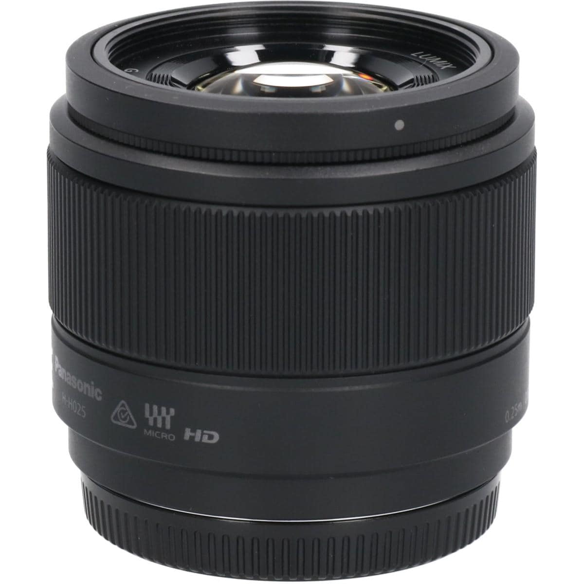 Ｇ２５ｍｍ　Ｆ１．７ＡＳＰＨ．　Ｈ－Ｈ０２５　ＢＬＡＣＫ
