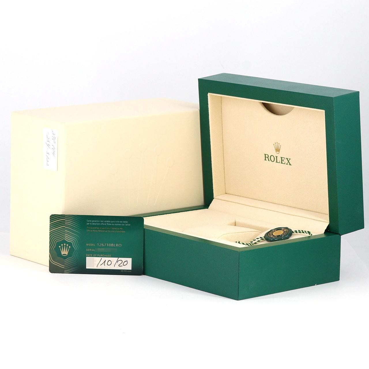 ロレックス GMTマスターⅡ 126710BLRO･5 SS 自動巻 ランダム番