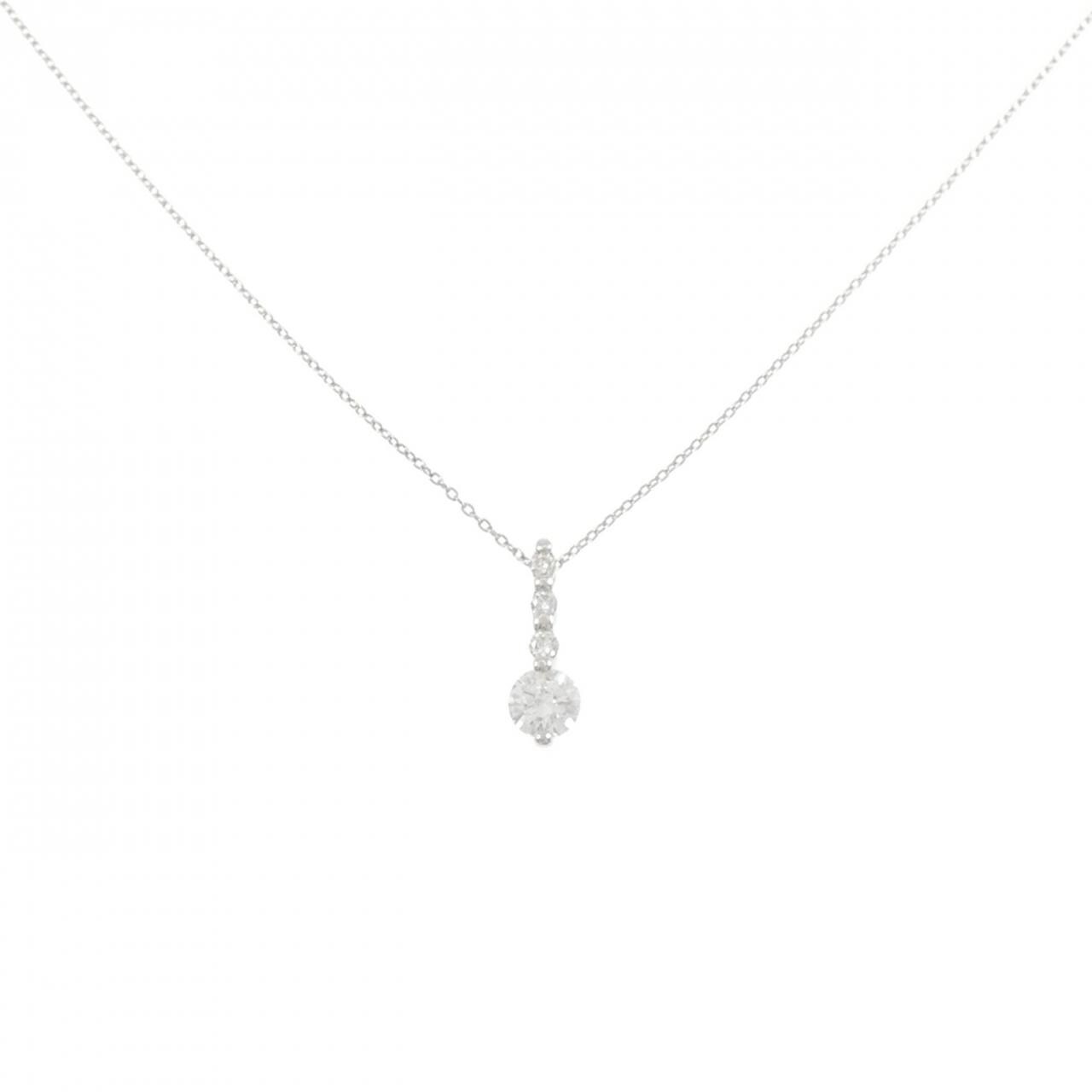 PT900/PT850 ダイヤモンド ネックレス 0.459CT