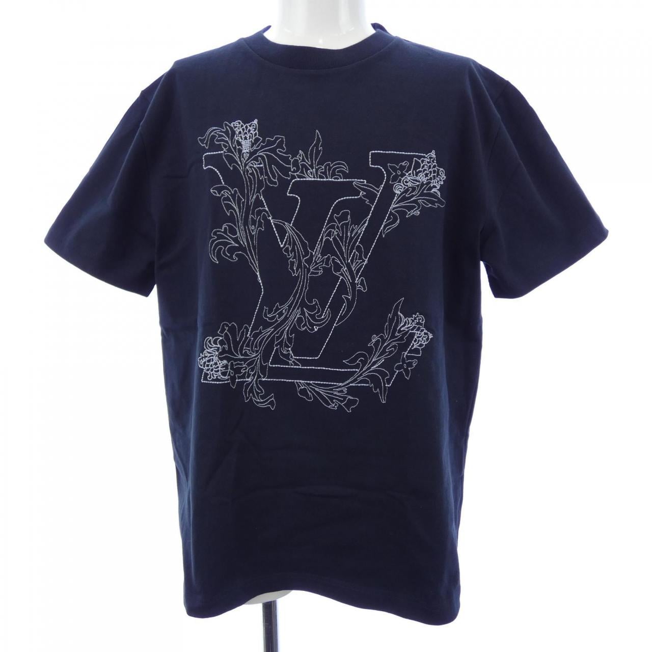ルイヴィトン LOUIS VUITTON エンブロイダリーLVフラワーTシャツ HJY68WNPL Tシャツ