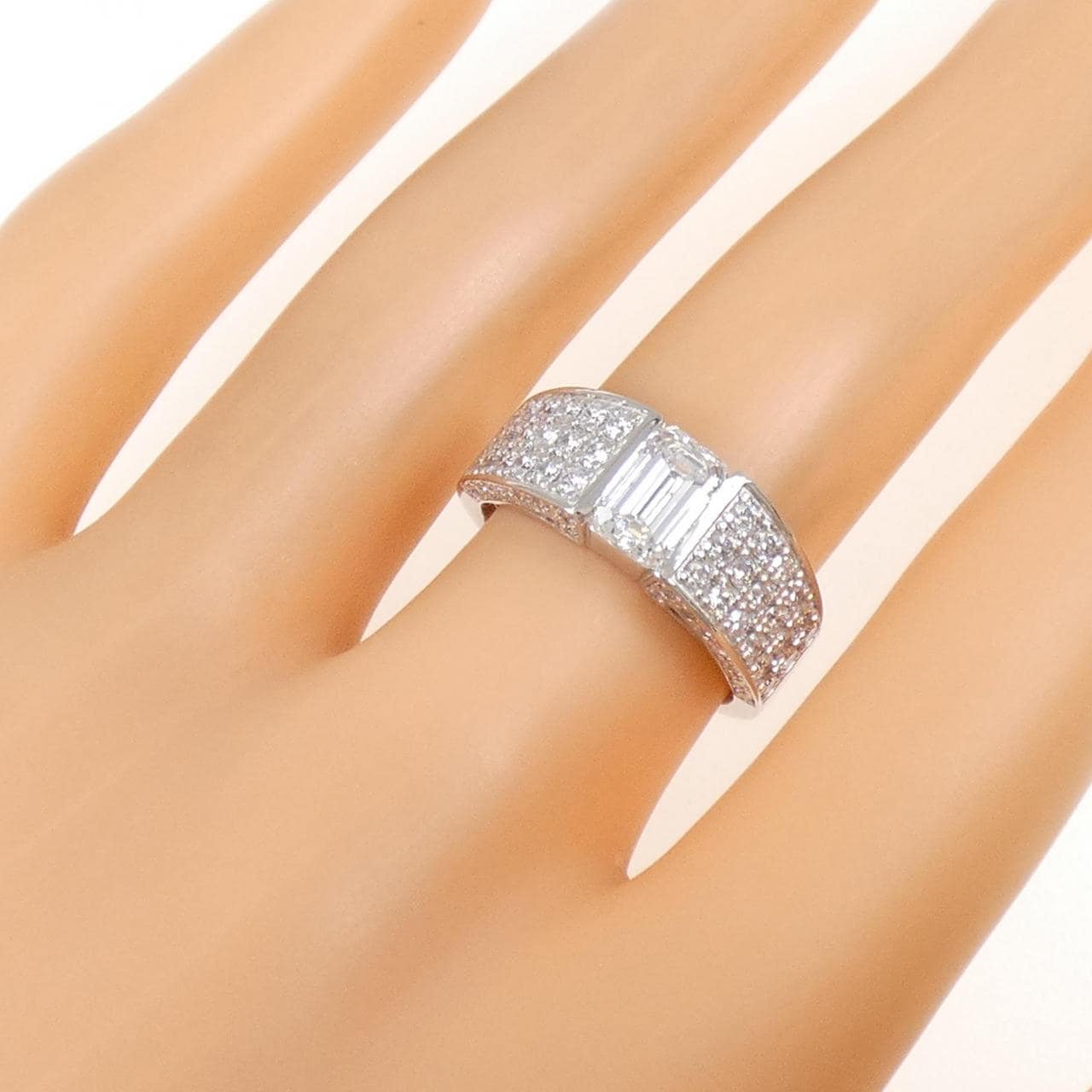 PT900 ダイヤモンド リング 1.02CT