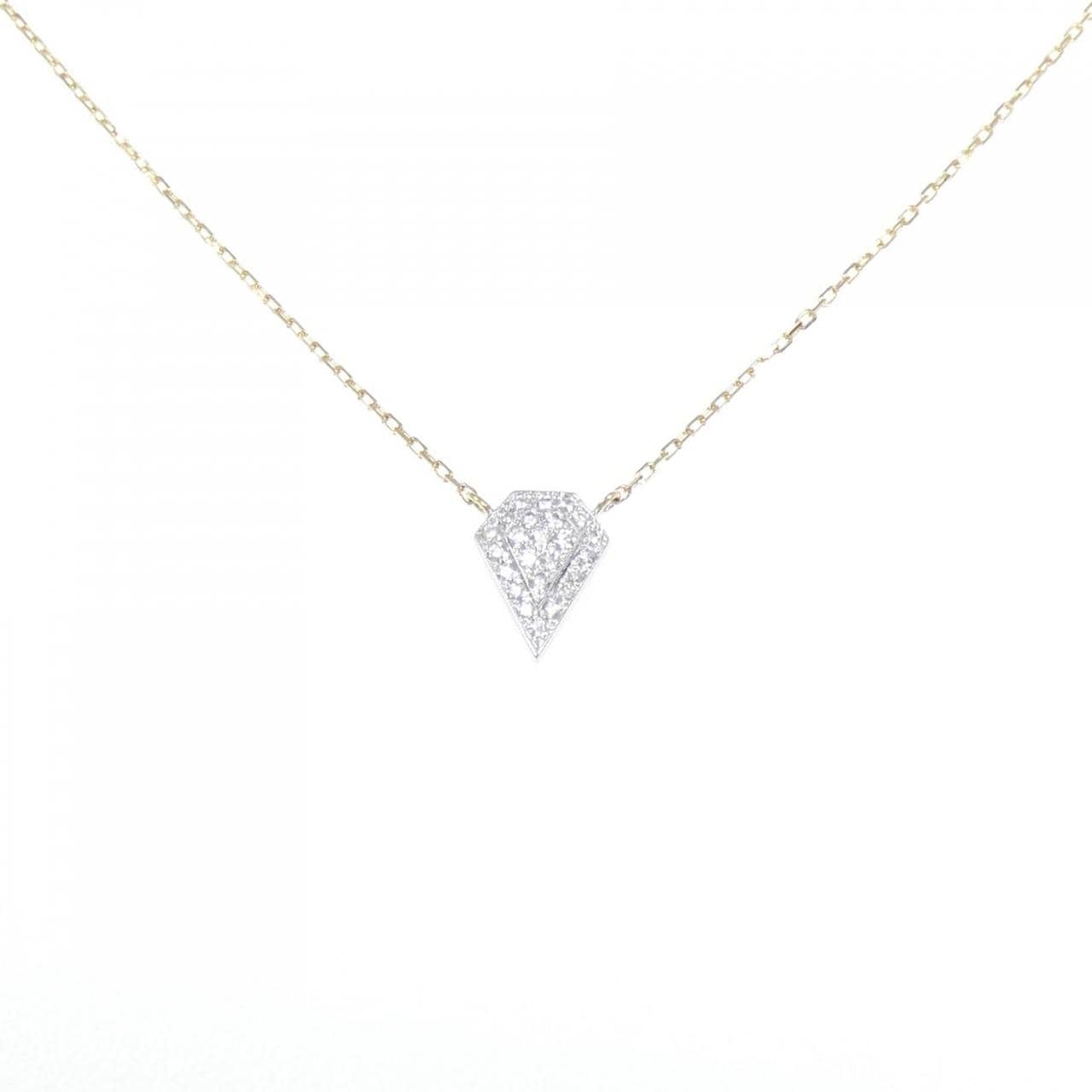玛丽哈印第安灵感盾牌项链0.13CT