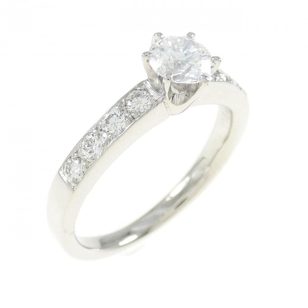 PT Diamond Ring 0.532CT D VS2 VG