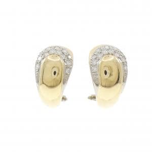 750YG/750WG ダイヤモンド ピアス 0.48CT