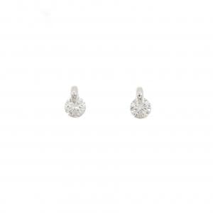 PT900 ダイヤモンド ピアス 0.73CT