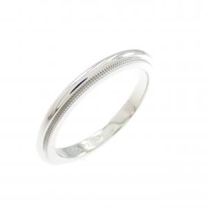 ティファニー ミルグレイン リング