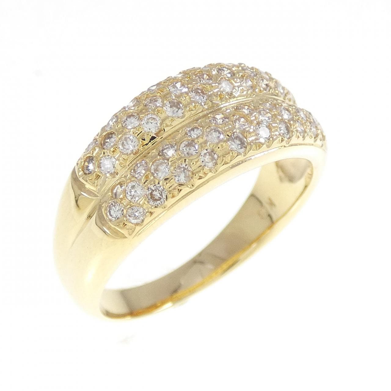 K18YG ダイヤモンド リング 0.50CT