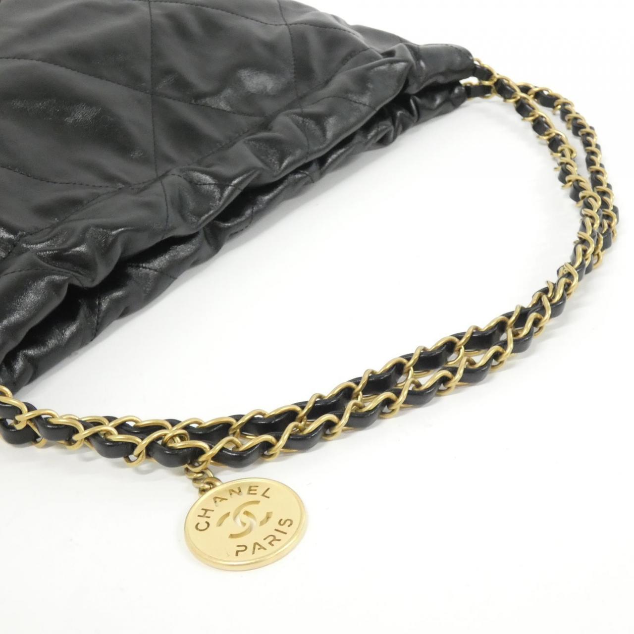 【未使用品】シャネル シャネル22 ライン AS3260 ショルダーバッグ