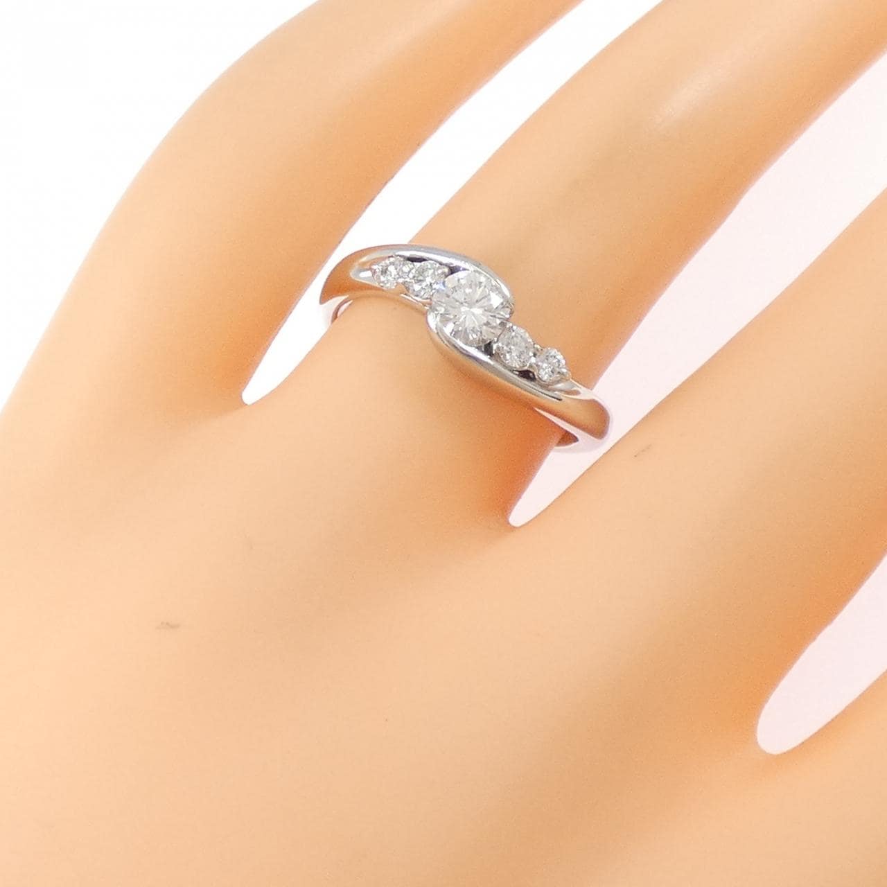 PT900 ダイヤモンド リング 0.35CT