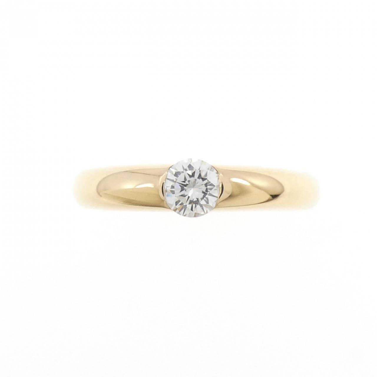 K18YG ダイヤモンド リング 0.29CT