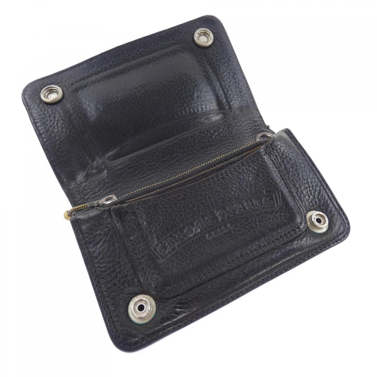 クロムハーツ CHROME HEARTS 1ZIP BLK 2246 304 0010 0200 WALLET