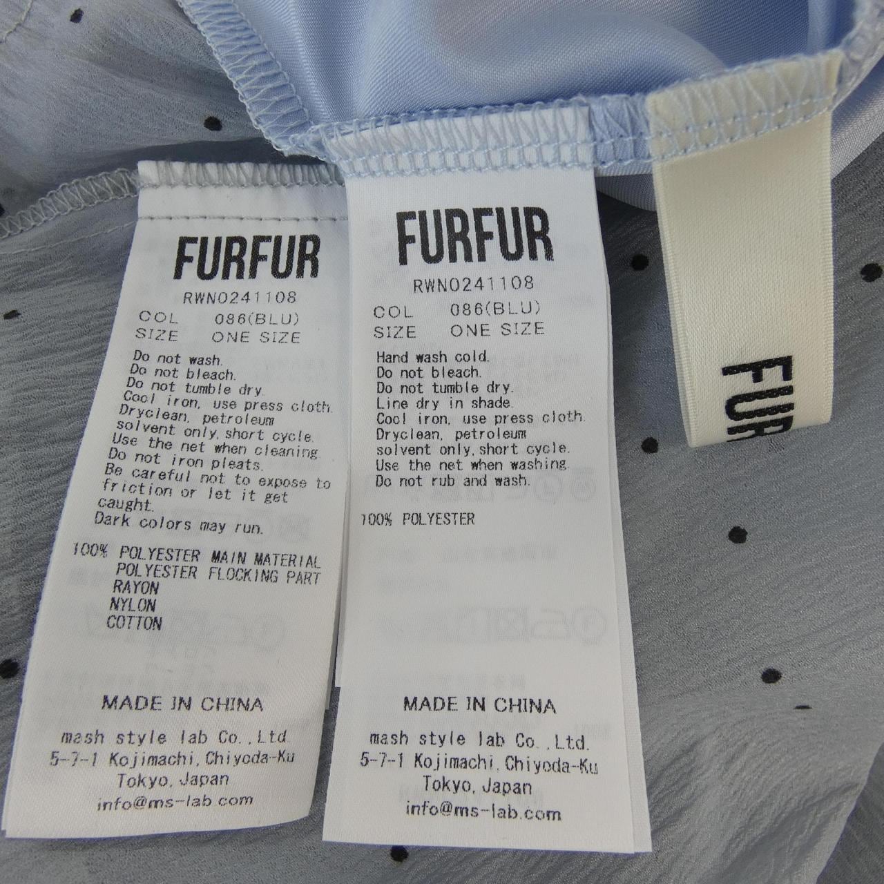 ファーファー fur fur ワンピース