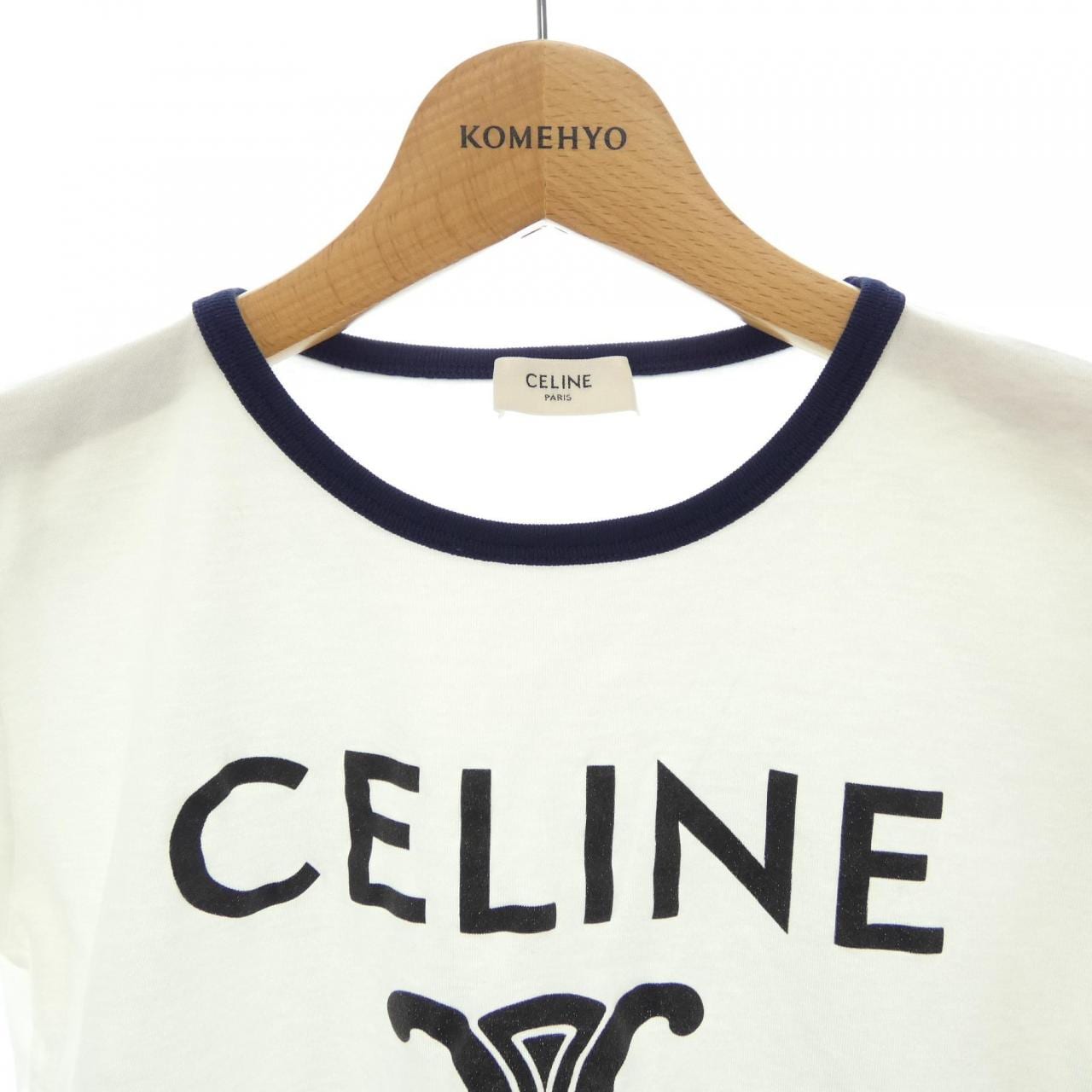 セリーヌ CELINE CELINE PARIS Tシャツ　トリオンフ TRIOMPHE 2X872671Q Tシャツ